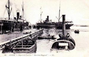 Alger - Depart du Marechal Bugeaud